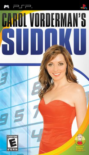 Carol Vorderman's Sudoku box art for PSP